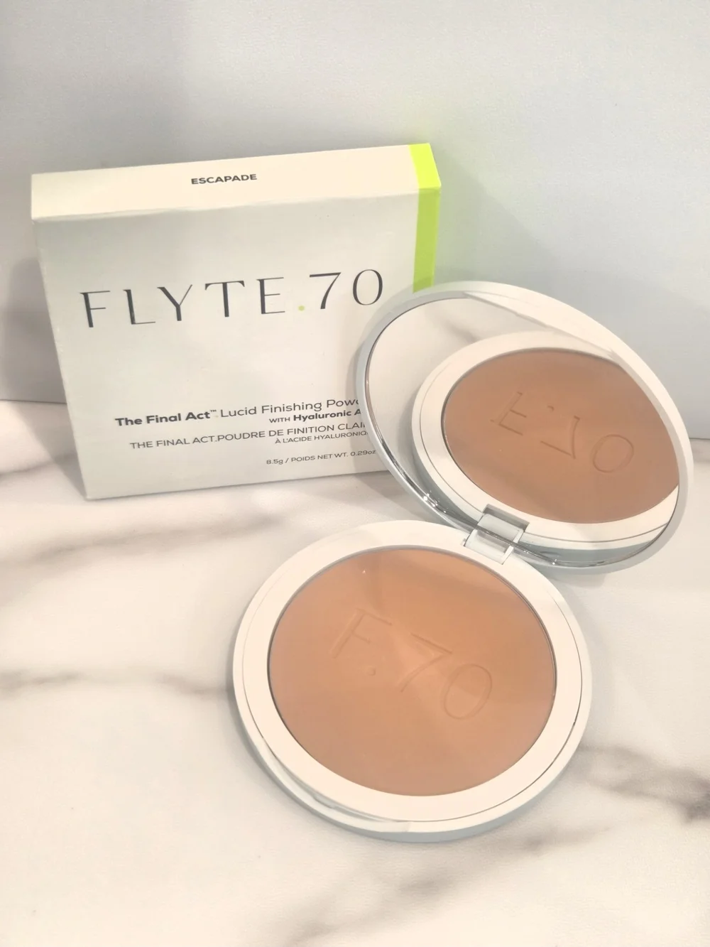 FLYTE 70 The Final Act Lucid Finishing Powder In Escapade  NEW IN BOX Retail $45